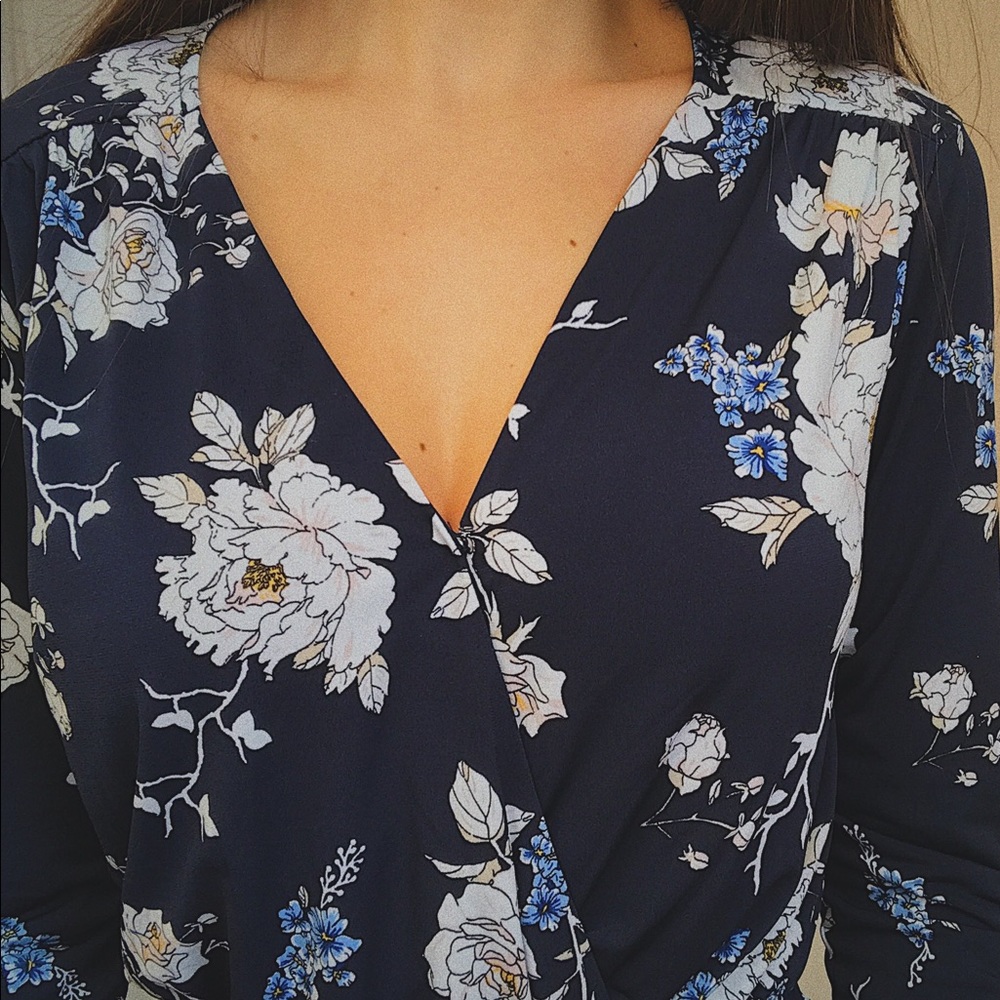 FLORAL ROMPER - Picture 4 of 4